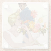 Jubileum Quarrel Glazen Onderzetter (Achterkant)