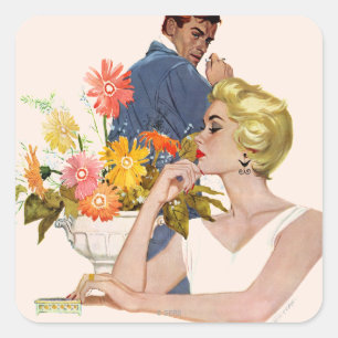 Jubileum Quarrel Vierkante Sticker