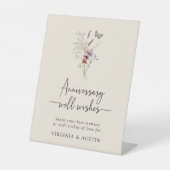 Jubileum Reclamebord Met Voetstuk (Voorkant)