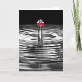 jubileum rode roos kaart (Voorkant)