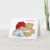 Jubileum romance pop en beer kaart (Voorkant)