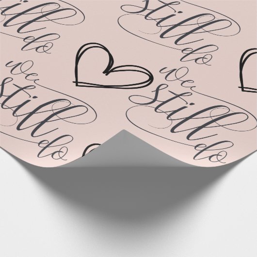 Jubileum Roos Thema Cadeaupapier (Hoek)