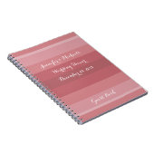 Jubileum Roos van de mosterdweduwen Notitieboek (Rechterzijde)