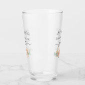 Jubileum roze gouden bloemstuk eucalyptus feest glas (Links)