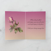Jubileum Rozen... Kaart (Binnen)