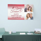 Jubileum Ruby HEEFT JAREN IN HET BUITENLAND Spandoek (Beurs)