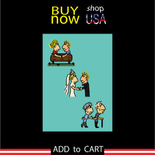 Jubileum Schattige paar 🎉 Samen ouder worden Cart Kaart