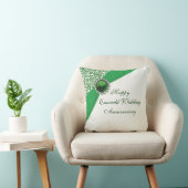 Jubileum Sierkussen Emerald Wedding (Stoel)