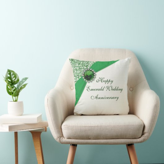Jubileum Sierkussen Emerald Wedding  (Stoel)
