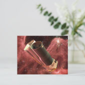 Jubileum Spitzer Space Telescope Briefkaart (Staand voorkant)