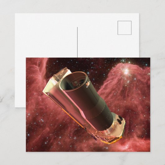 Jubileum Spitzer Space Telescope Briefkaart (Voorkant / Achterkant)
