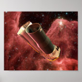 Jubileum Spitzer Space Telescope Poster (Voorkant)