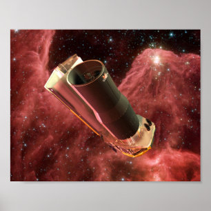 Jubileum Spitzer Space Telescope Poster