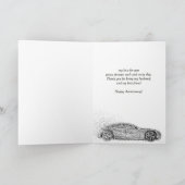 Jubileum - Sportvriendelijke Sportauto Automobiel  Kaart (Binnen)