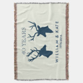 JUBILEUM STAG & DEER DEKEN (Voorkant Verticaal)