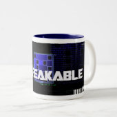 Jubileum stroomopwekker - onbreekbare Mok (Voorkant rechts)