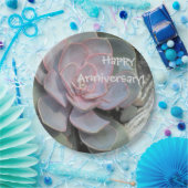 Jubileum Succulent PapierBord Papieren Bordje (Feest)