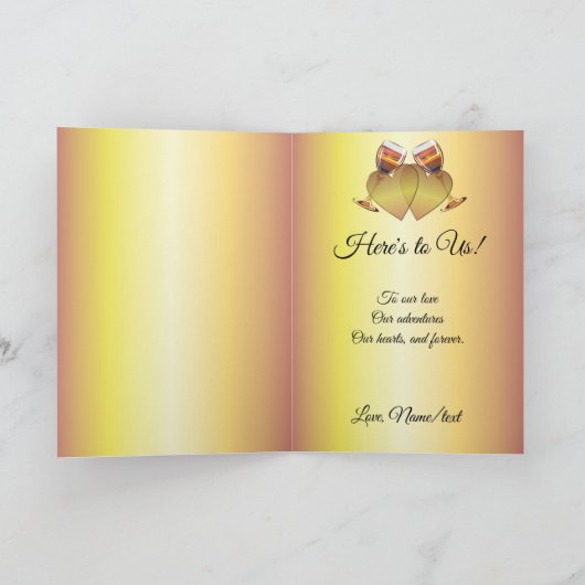 Jubileum Sunset 1577 Kaart (Binnen)