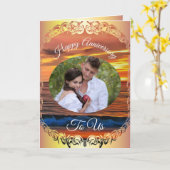 Jubileum Sunset 1577 Kaart (Gele Bloem)