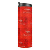 Jubileum Swirls Red Thermosbeker (Geroteerd rechts)
