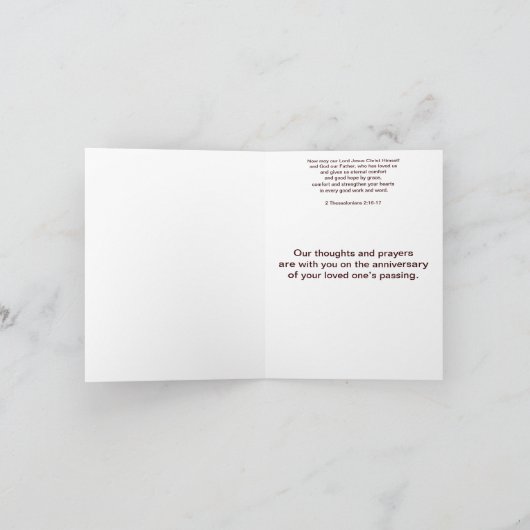 Jubileum, sympathie kaart (Binnen)