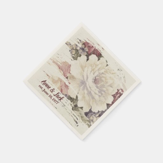 Jubileum  Tapestry Roos Servet (Hoek)