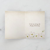 Jubileum Timeless Clock op Sepia Kaart (Binnen)