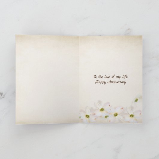 Jubileum Timeless Clock op Sepia Kaart (Binnen)