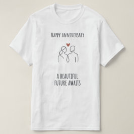 Jubileum Toekomst Wacht – Moderne Unisex T‑Shirt T-shirt