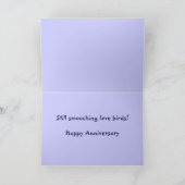 Jubileum Tortelduifjes Card Kaart (Binnen)