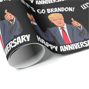 JUBILEUM TRUMP LAAT BRANDON WRAPPING PAPIER GAAN