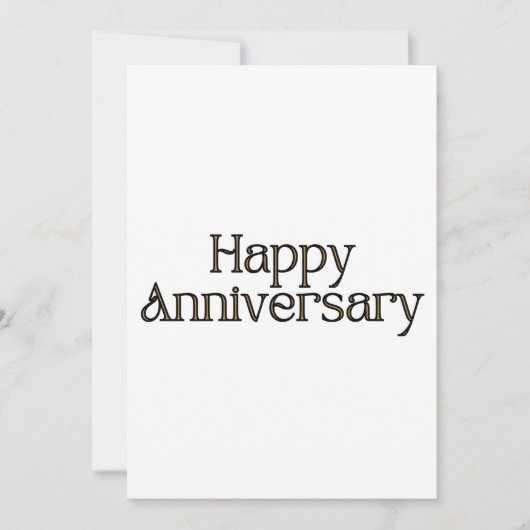 Jubileum Uitnodiging (Voorkant)