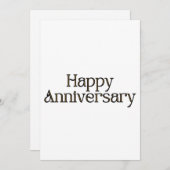 Jubileum Uitnodiging (Voorkant / Achterkant)