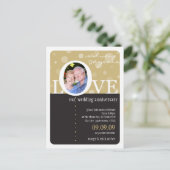 JUBILEUM UITNODIGING:: LOVEbubbles 1 Uitnodiging Briefkaart (Staand voorkant)