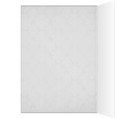 Jubileum uitnodiging voor een diner met foto-lijst (Binnen (Links))