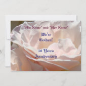 Jubileum Uitnodigingen 50 jaar Jubileum Partij (Voorkant)