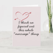 Jubileum Valentijnsdag Kaart (Voorkant)