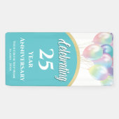 Jubileum van 25 jaar kruisdeur spandoek (Horizontaal)