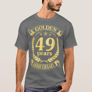 Jubileum van 49 jaar voor Hu T-shirt