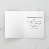 Jubileum van Baptisme Kaart (Binnen)