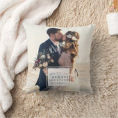 Jubileum van beste dag voor weduwschap Foto Pas ge Kussen (Deken)