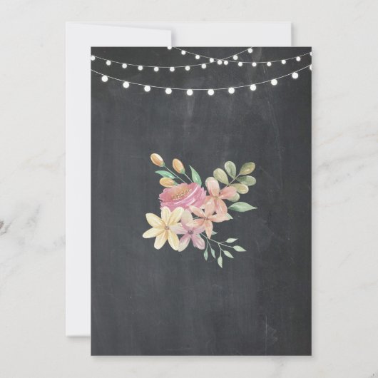 Jubileum van bruiloft kaart (Achterkant)