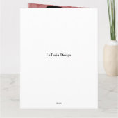 Jubileum van de Afrikaanse Amerikaanse "Male Pasto Kaart (Achterkant)