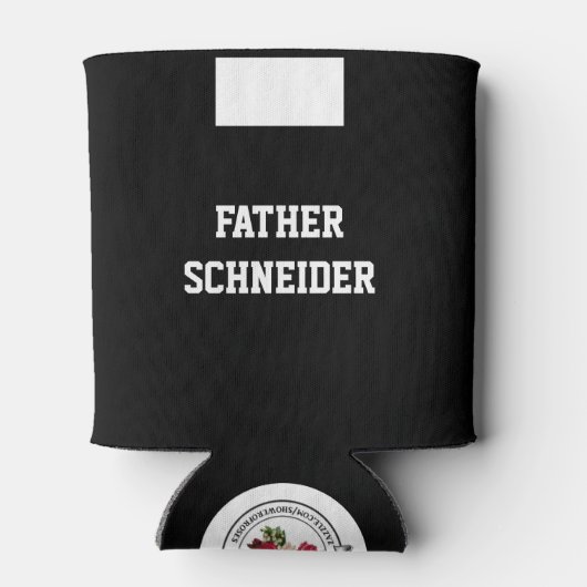 Jubileum van de katholieke priester Religieuze Ord Blikjeskoeler (Achterkant)