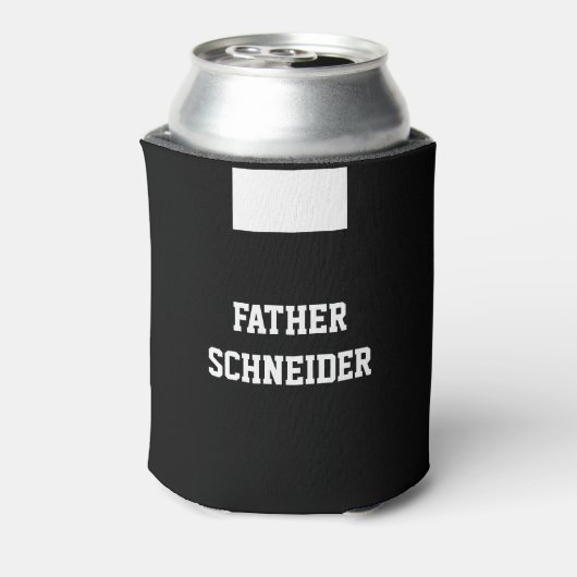 Jubileum van de katholieke priester Religieuze Ord Blikjeskoeler (Blikje Achterkant)