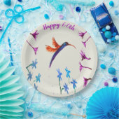 Jubileum van de vogelpest papieren bordje (Feest)