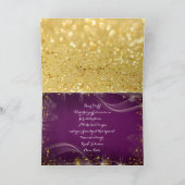 Jubileum van de werknemer Gepersonaliseerde Kaart  (Binnen)