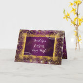 Jubileum van de werknemer Gepersonaliseerde Kaart  (Gele Bloem)