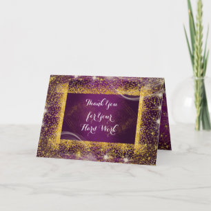 Jubileum van de werknemer Gepersonaliseerde Kaart 