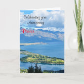 Jubileum van dominee kaart (Voorkant)